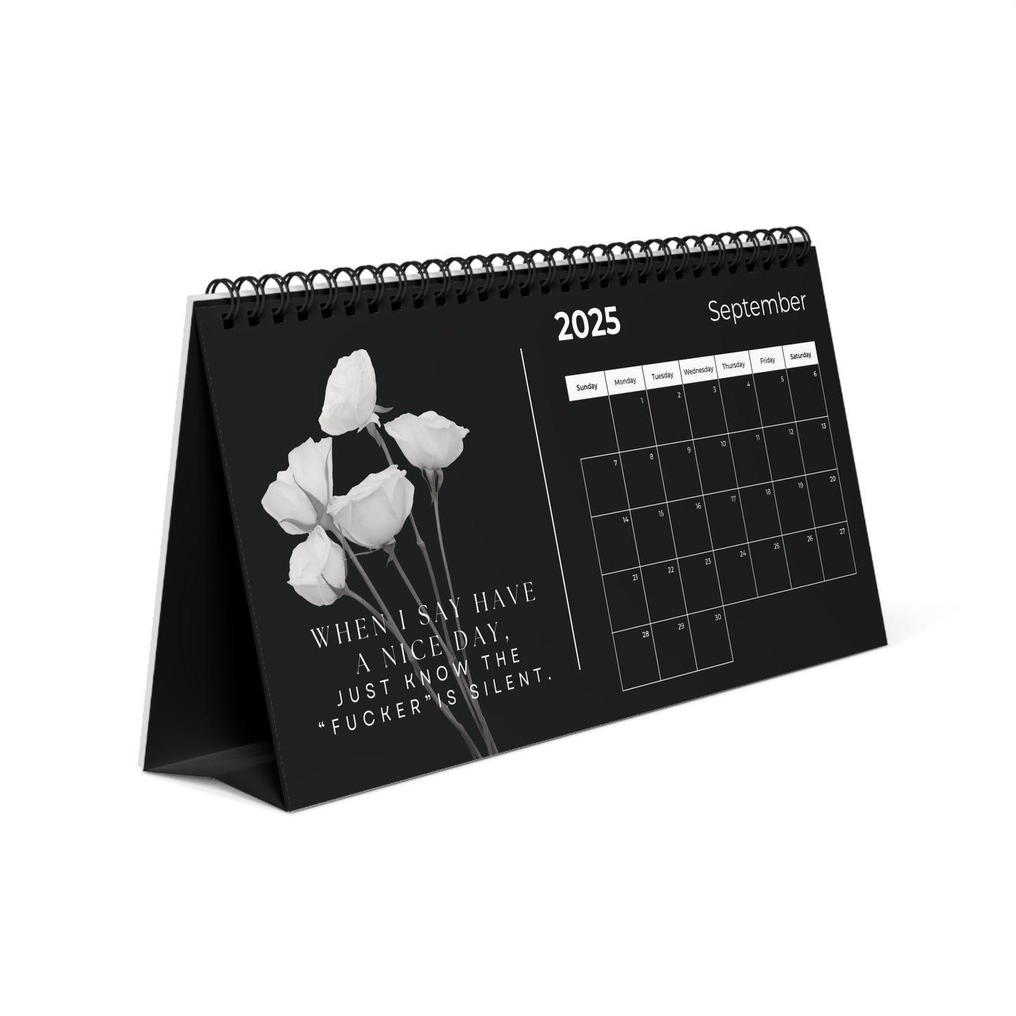 2025 Desk Calendar Full of F*cks