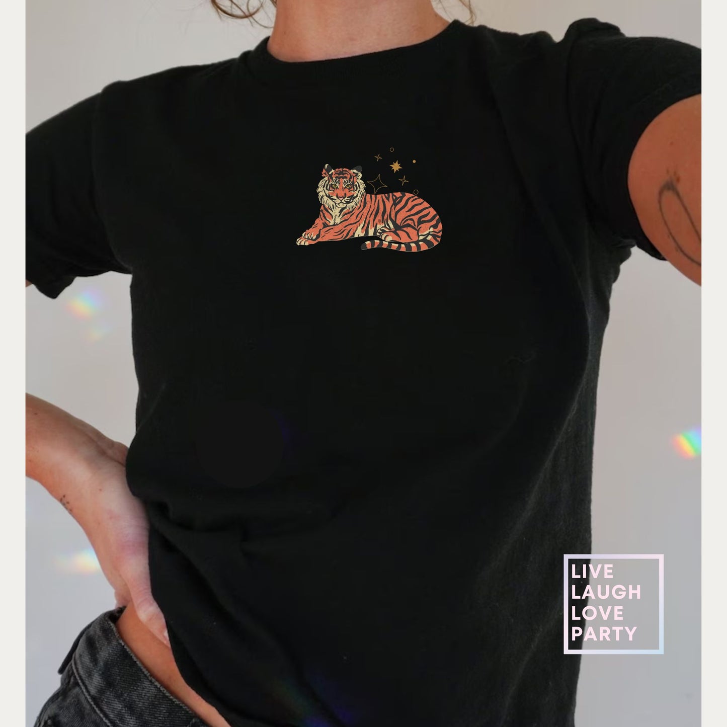 Vintage Tigers 90s Baby Tee