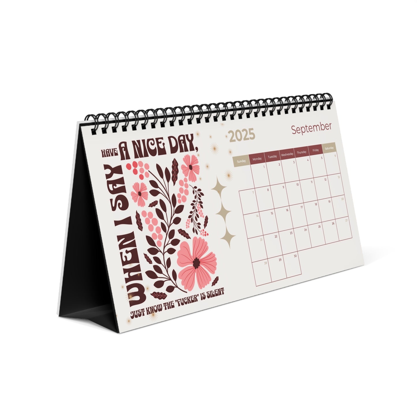 2025 Desk Calendar Full of Funny Sh*t