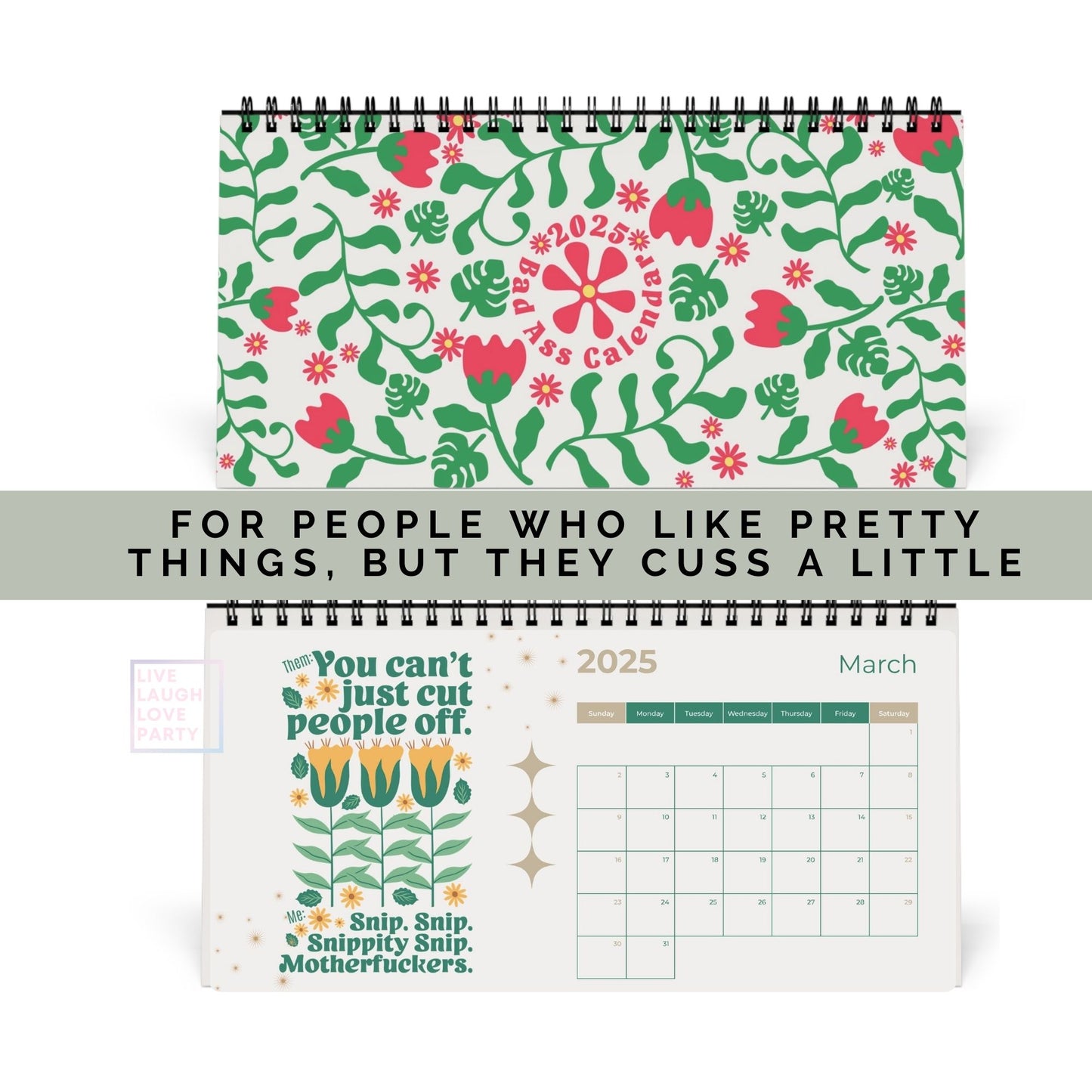 2025 Desk Calendar Full of Funny Sh*t