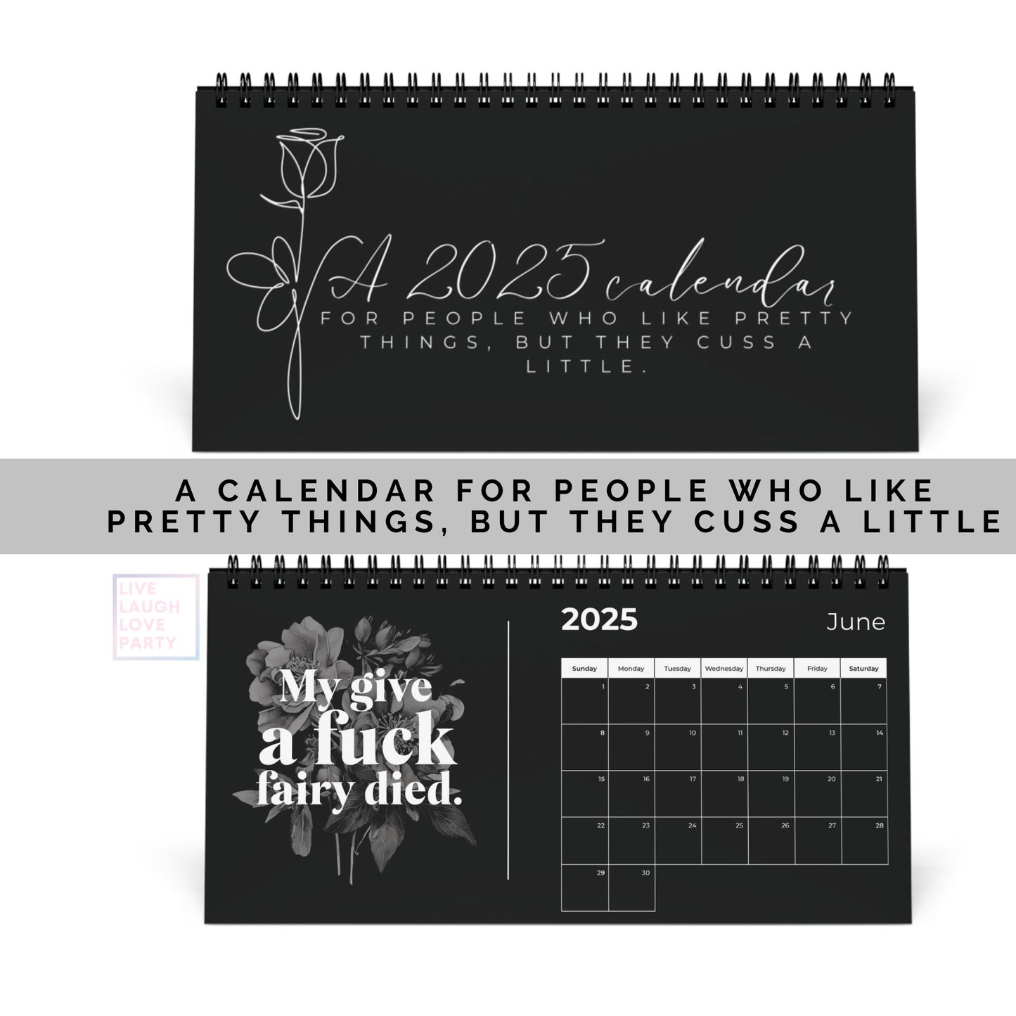 2025 Desk Calendar Full of F*cks