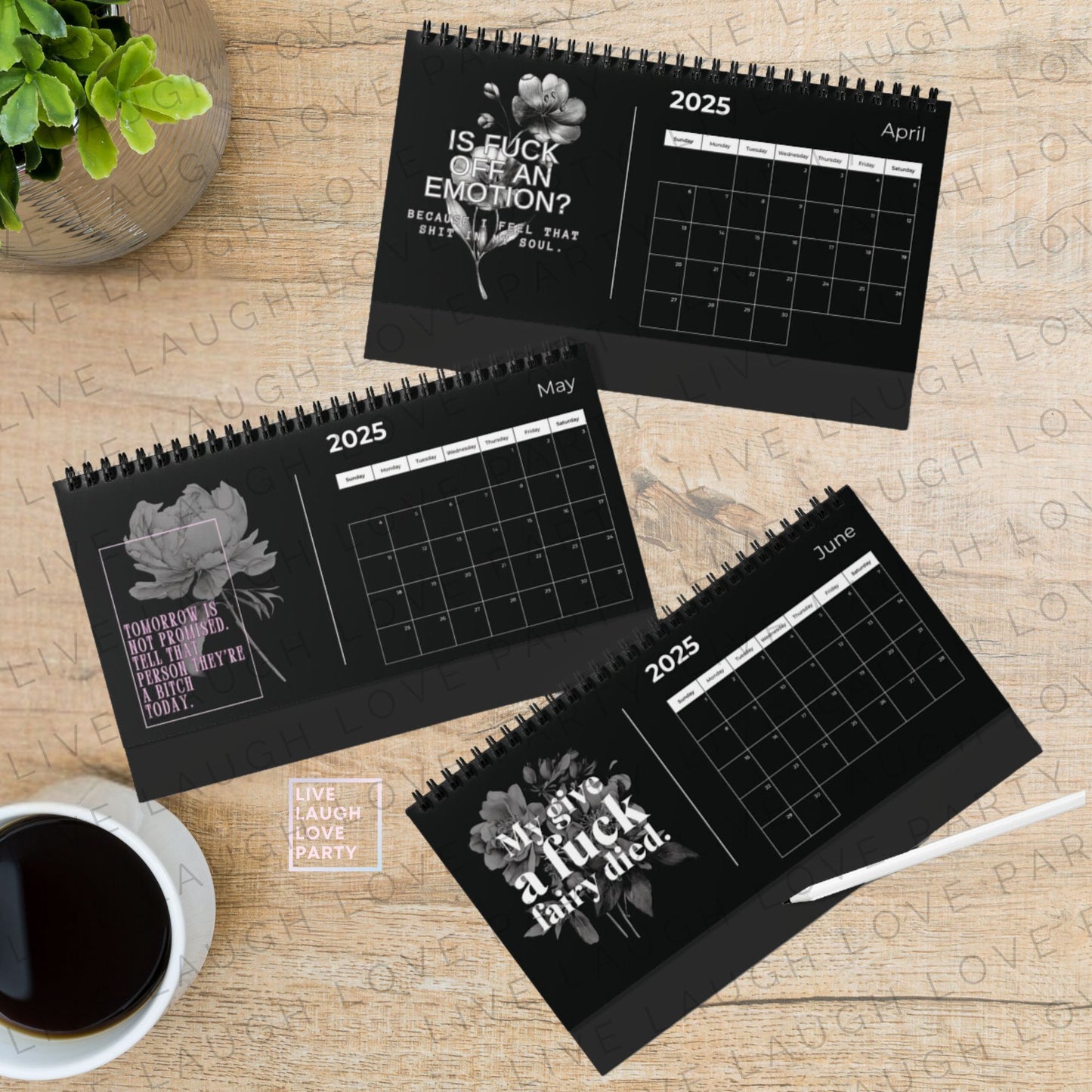 2025 Desk Calendar Full of F*cks