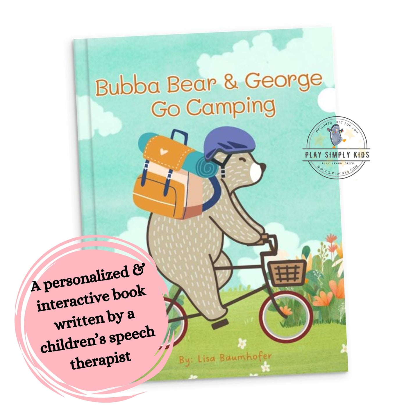 Bubba Bear Personalized Book