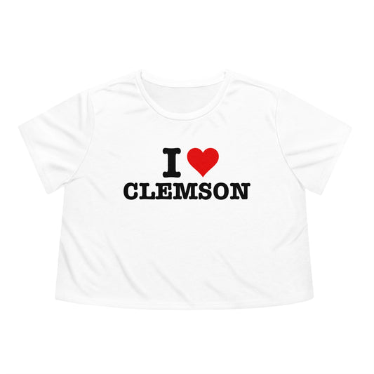 I Love Clemson Cropped