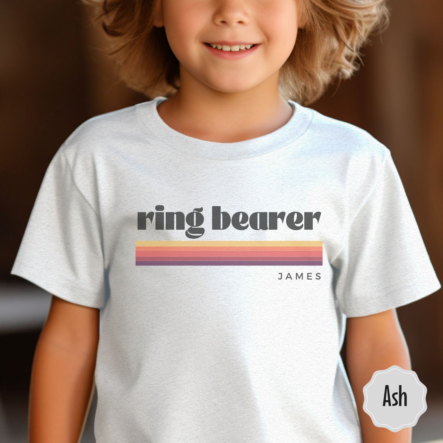 Retro Ring Bearer Tee