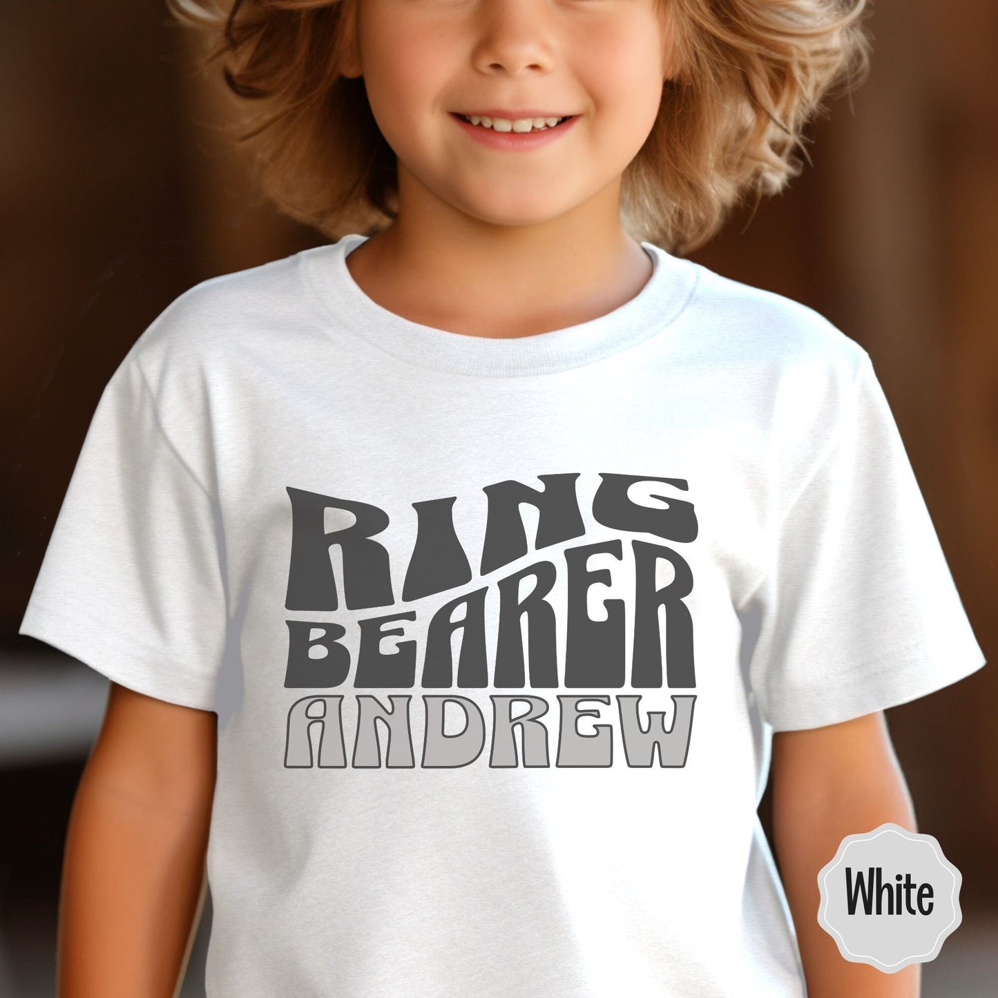 Cool Vibes Ring Bearer Tee