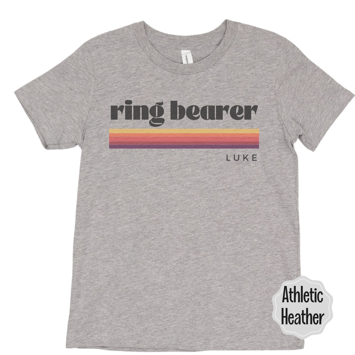 Retro Ring Bearer Tee