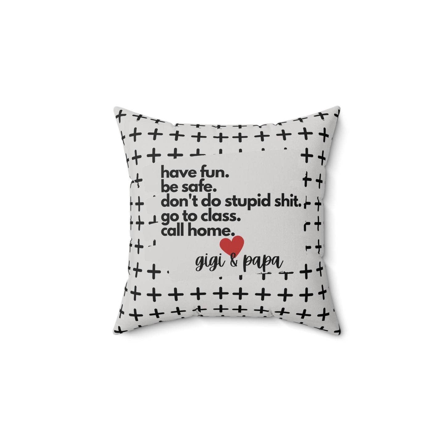Don't Do Stupid Shit Personalized Pillow, Graduation Gifts for Him High School, High School Graduation Decoration, Dorm Room Essentials, 24